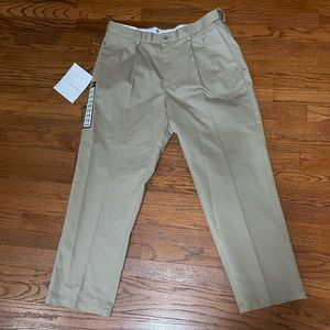 Mens comfort fit dress pants